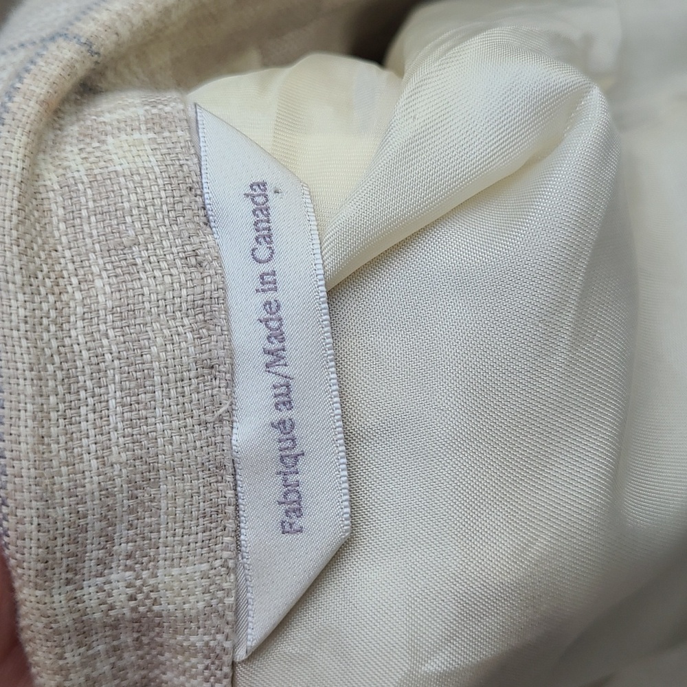 Exquisite SAMUELSOHN Soft Recent Linen Sport Coat/Blazer - Size 40 R - Picture 7 of 9